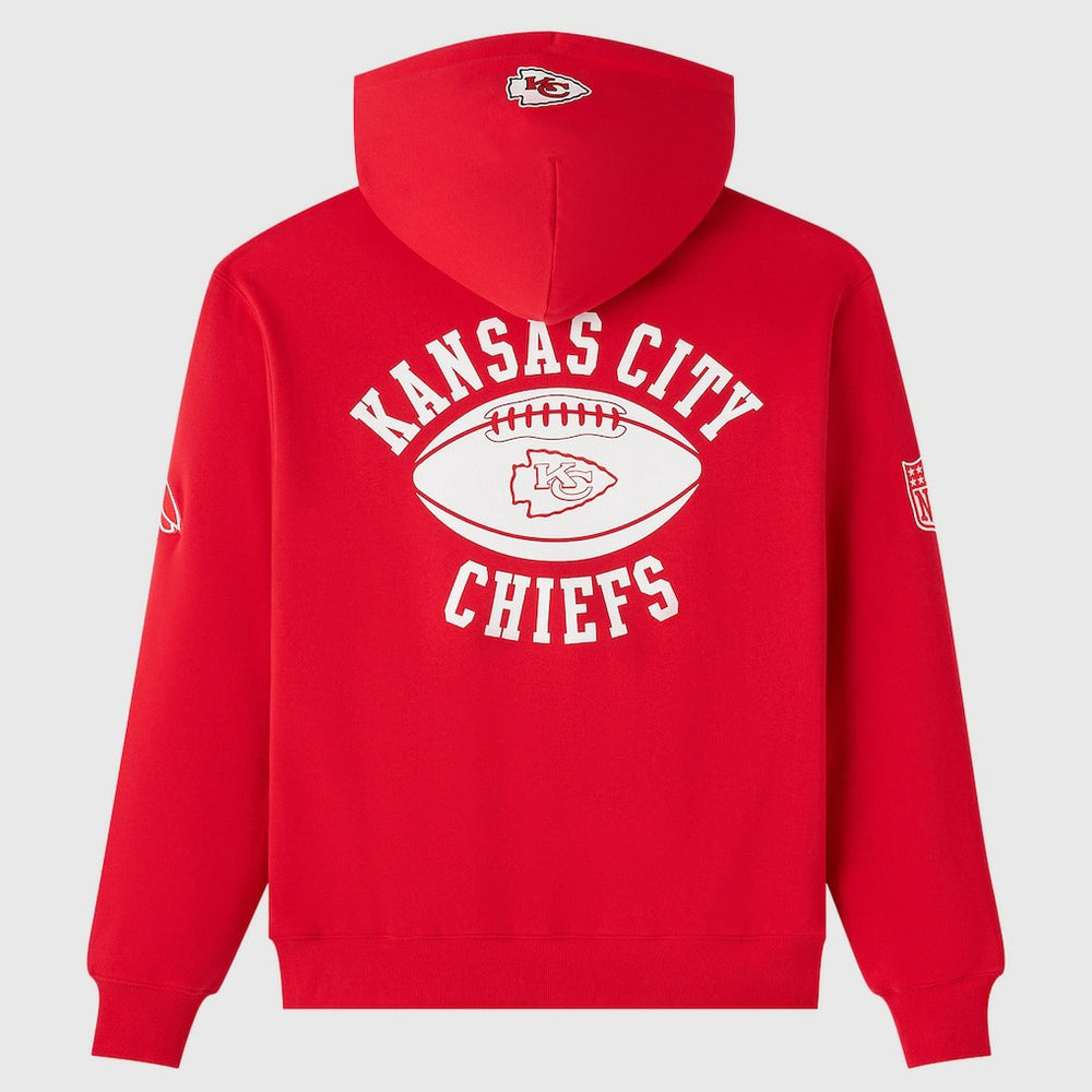 Kansas City Chiefs OVO x NFL Unisex Full-Zip Waffle-Lined Hoodie Red | NFL