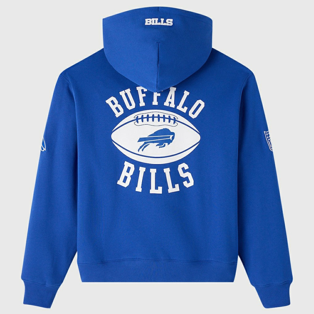 Buffalo Bills OVO x NFL Unisex Full-Zip Waffle-Lined Hoodie Royal | NFL