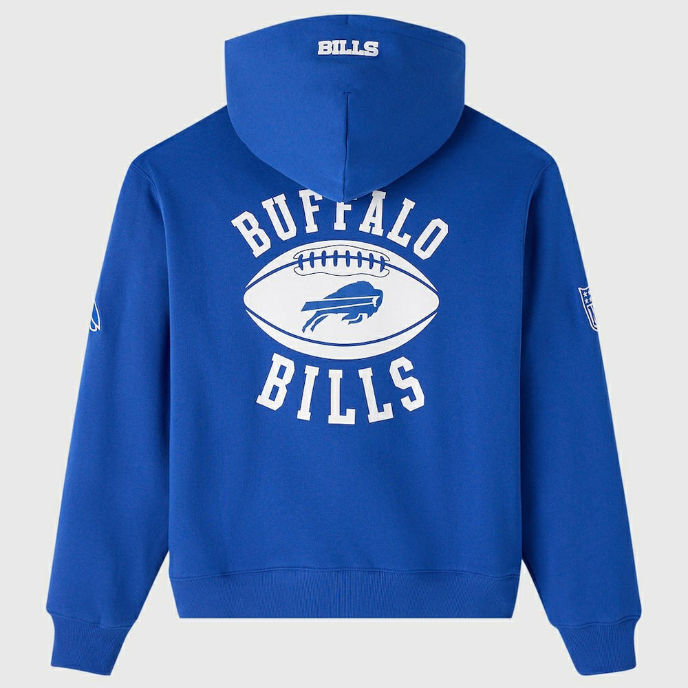 Buffalo Bills OVO x NFL Unisex Full-Zip Waffle-Lined Hoodie Royal | NFL