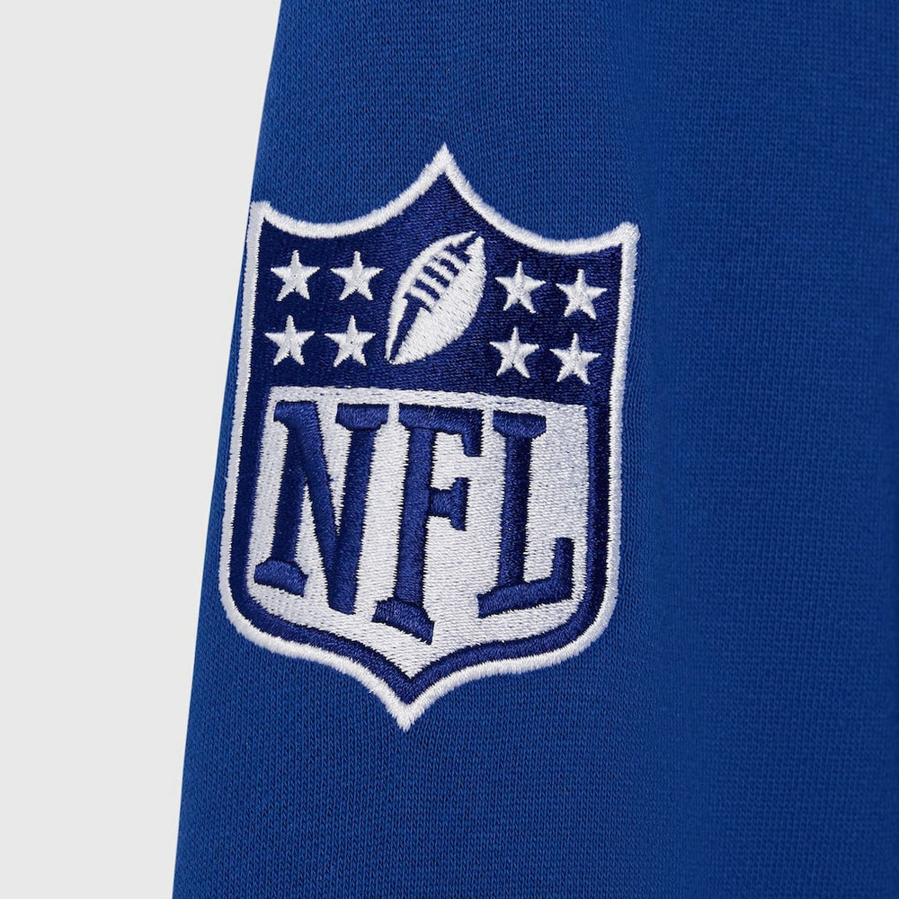 New York Giants OVO x NFL Unisex Full-Zip Waffle-Lined Hoodie Royal | NFL