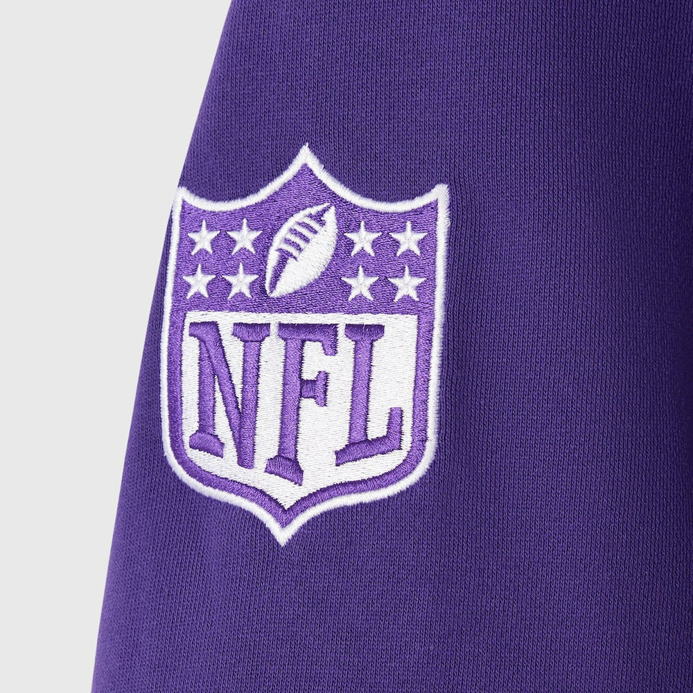 Minnesota Vikings OVO x NFL Unisex Full-Zip Waffle-Lined Hoodie Purple | NFL
