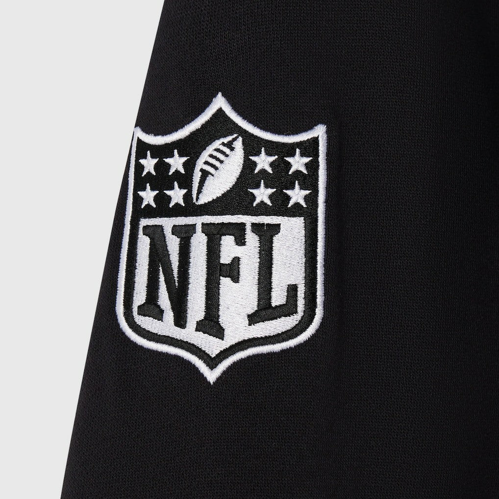 Pittsburgh Steelers OVO x NFL Unisex Full-Zip Waffle-Lined Hoodie Black | NFL