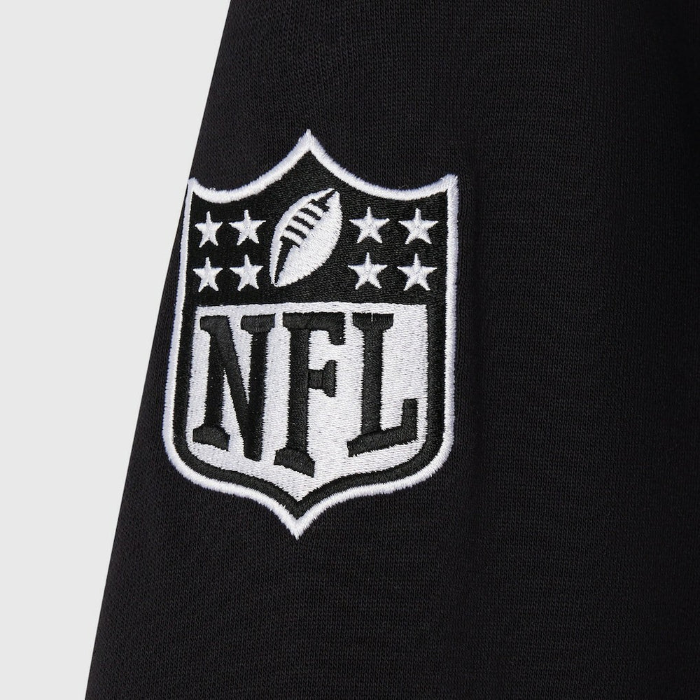 Pittsburgh Steelers OVO x NFL Unisex Full-Zip Waffle-Lined Hoodie Black | NFL