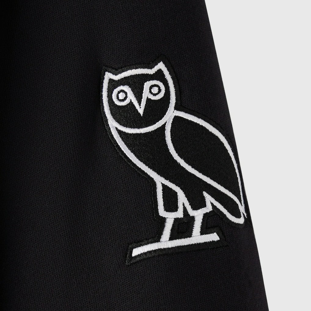 Pittsburgh Steelers OVO x NFL Unisex Full-Zip Waffle-Lined Hoodie Black | NFL