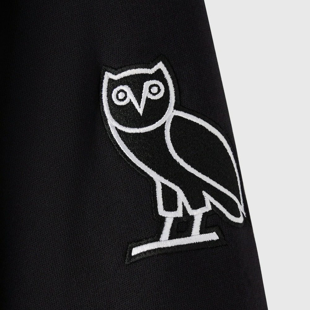 Pittsburgh Steelers OVO x NFL Unisex Full-Zip Waffle-Lined Hoodie Black | NFL