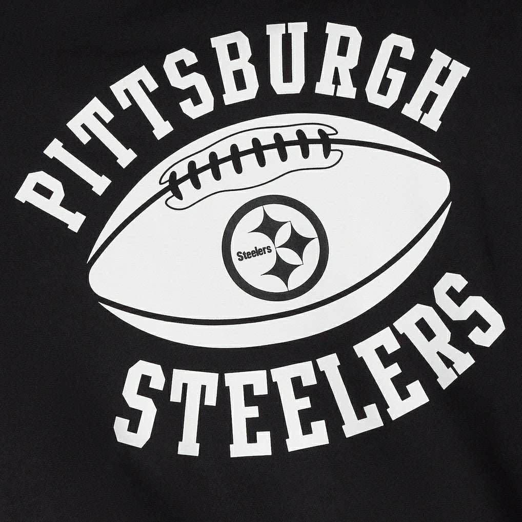 Pittsburgh Steelers OVO x NFL Unisex Full-Zip Waffle-Lined Hoodie Black | NFL