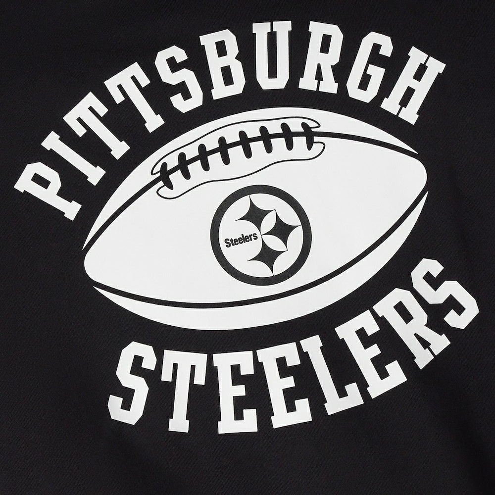 Pittsburgh Steelers OVO x NFL Unisex Full-Zip Waffle-Lined Hoodie Black | NFL