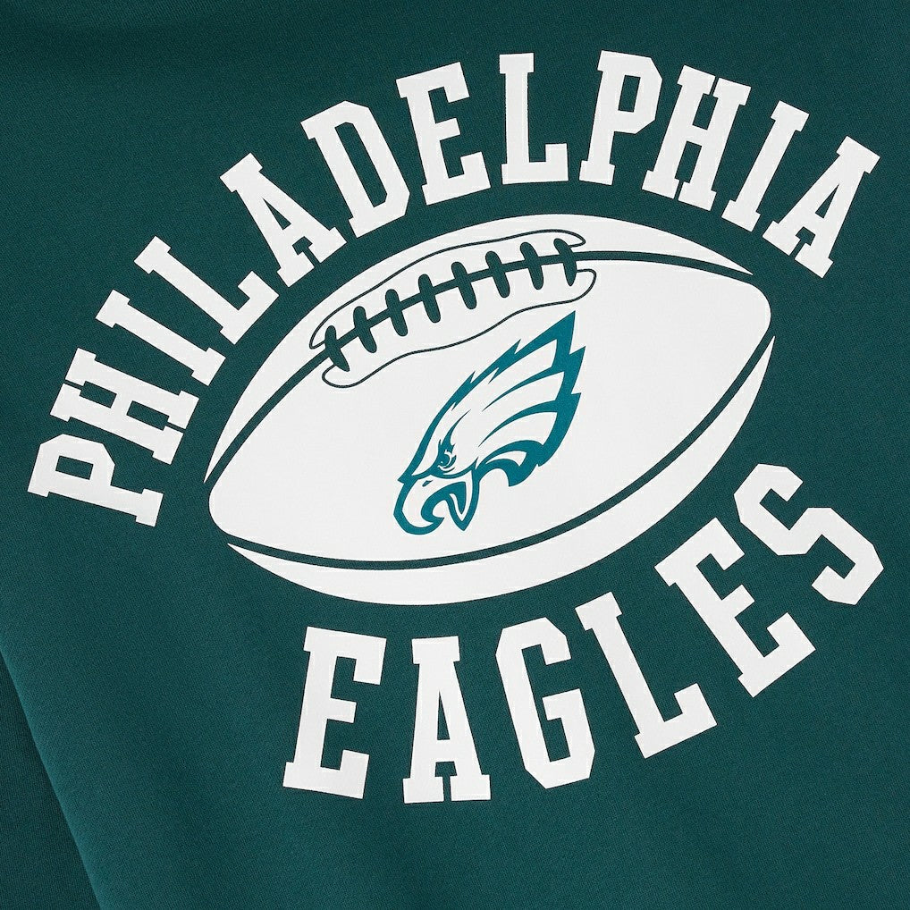 Philadelphia Eagles OVO x NFL Unisex Full-Zip Waffle-Lined Hoodie Midnight Green | NFL