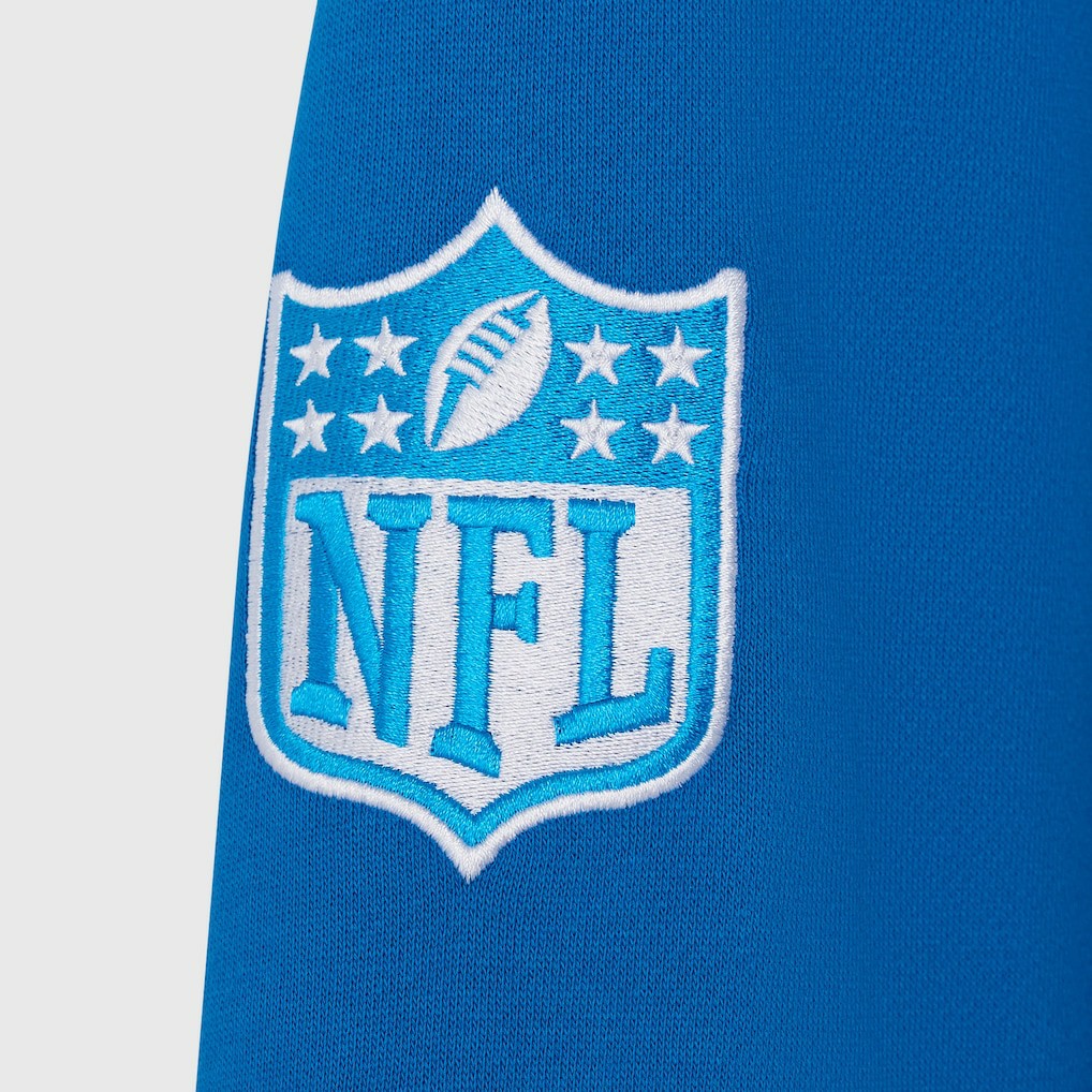 Detroit Lions OVO x NFL Unisex Full-Zip Waffle-Lined Hoodie Blue | NFL
