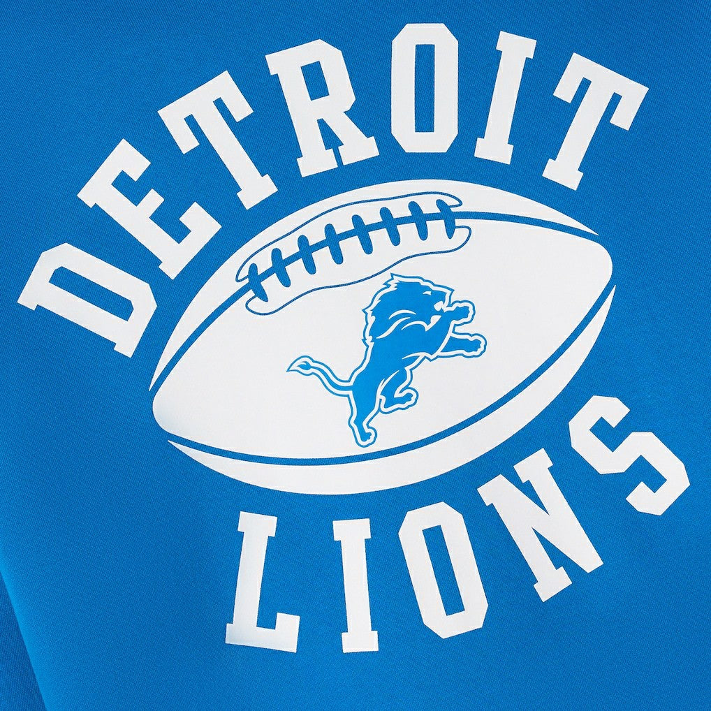 Detroit Lions OVO x NFL Unisex Full-Zip Waffle-Lined Hoodie Blue | NFL