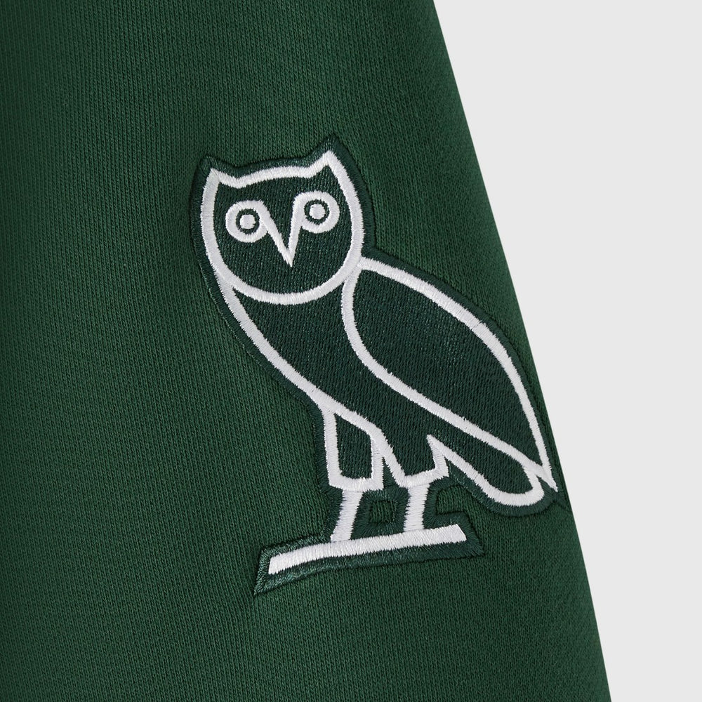 Green Bay Packers OVO x NFL Unisex Full-Zip Waffle-Lined Hoodie Green | NFL