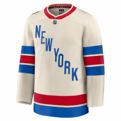 New York Rangers Fanatics 2026 NHL Winter Classic Premium Jersey - Beige - NHL