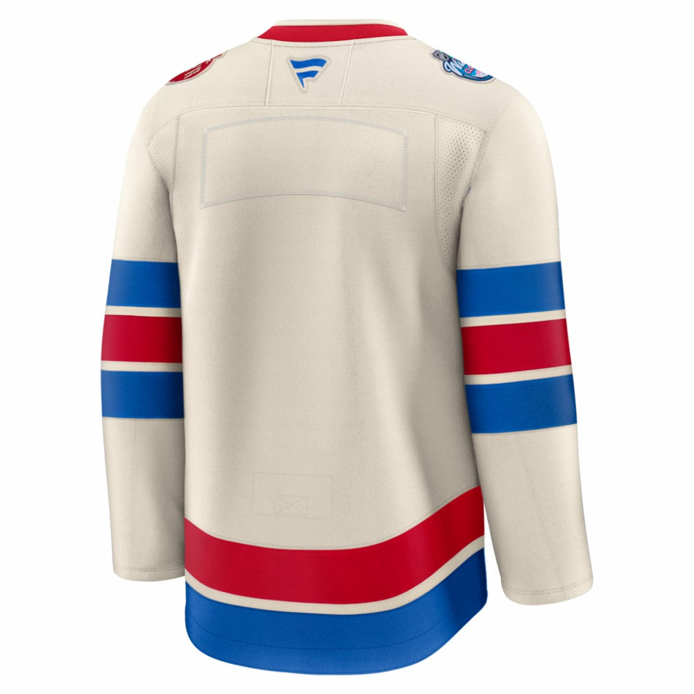New York Rangers Fanatics 2026 NHL Winter Classic Premium Jersey - Beige - NHL