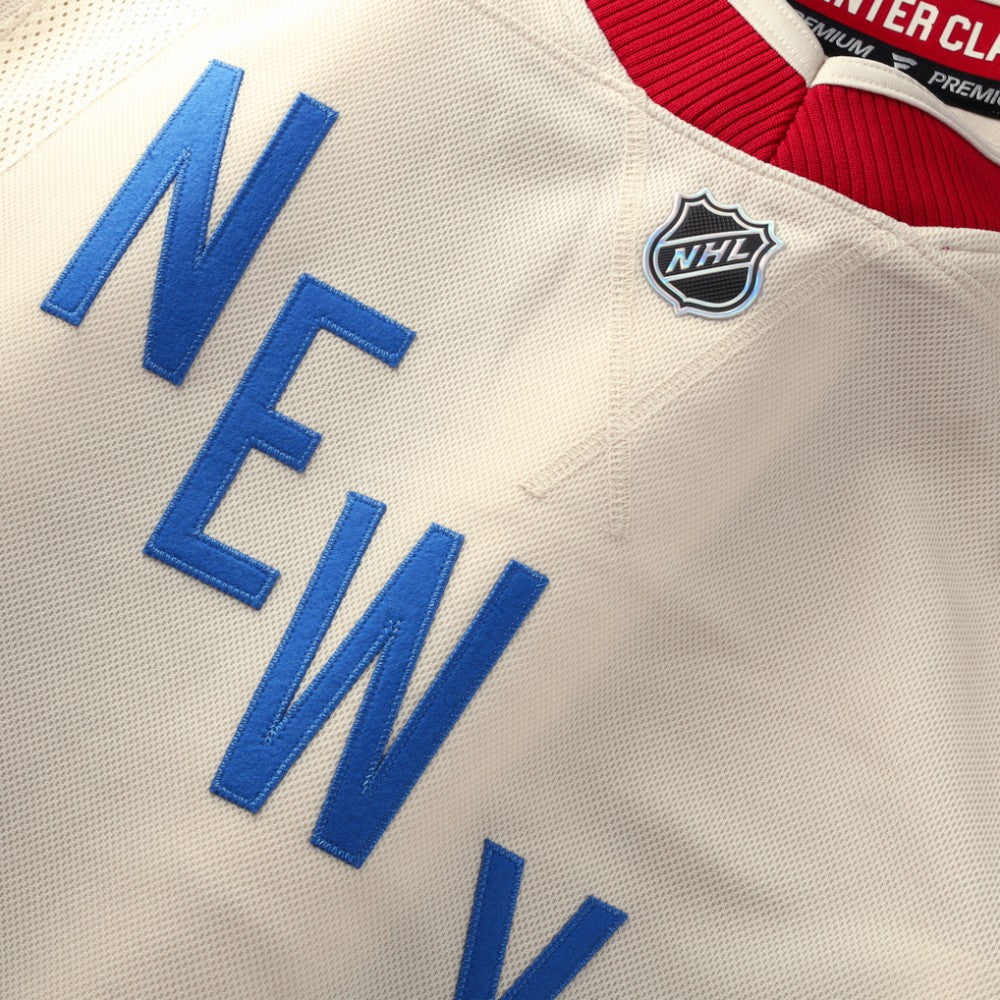 New York Rangers Fanatics 2026 NHL Winter Classic Premium Jersey - Beige - NHL