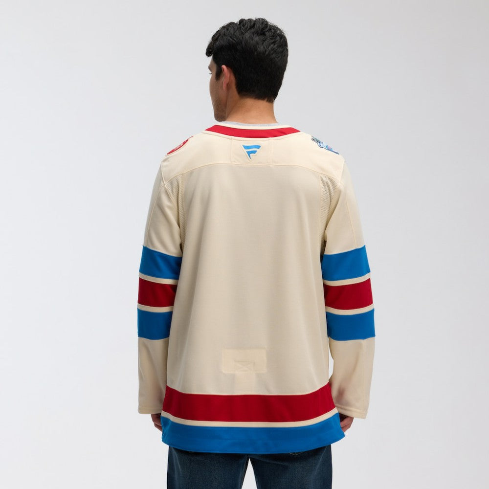 New York Rangers Fanatics 2026 NHL Winter Classic Authentic Pro Jersey - Beige - NHL