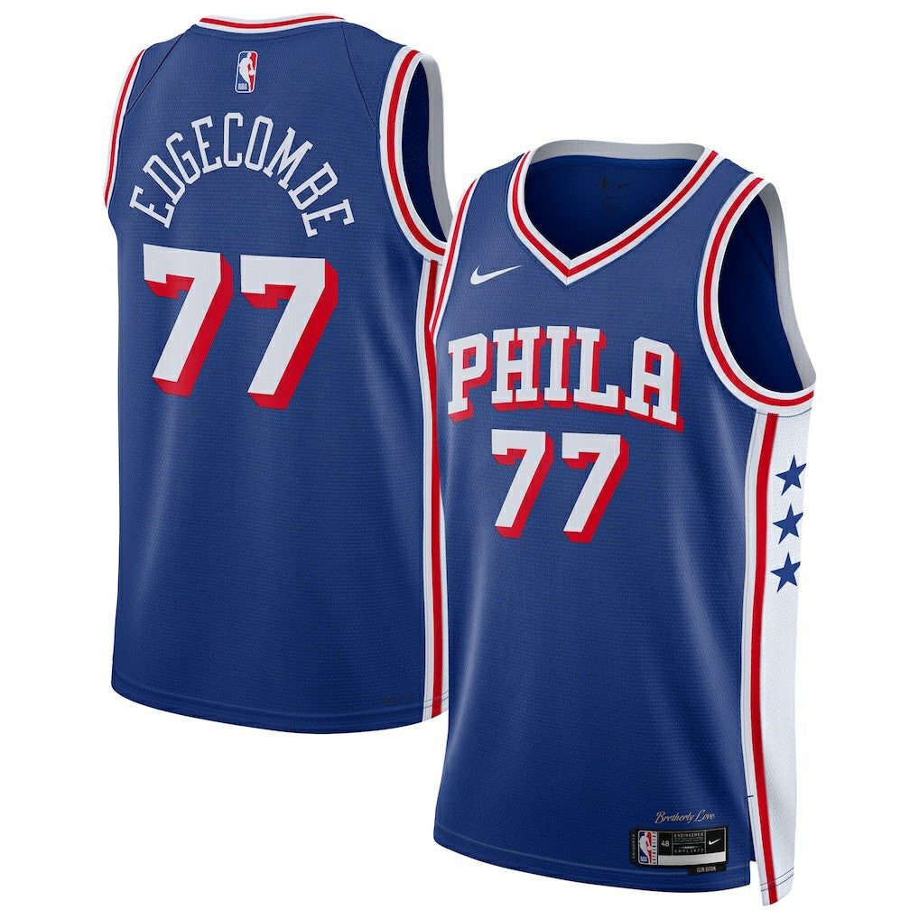 VJ Edgecombe Philadelphia 76ers Unisex Swingman Jersey Icon Edition Royal - NBA
