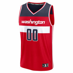 Washington Wizards Fastbreak Custom Jersey Red Icon Edition - NBA