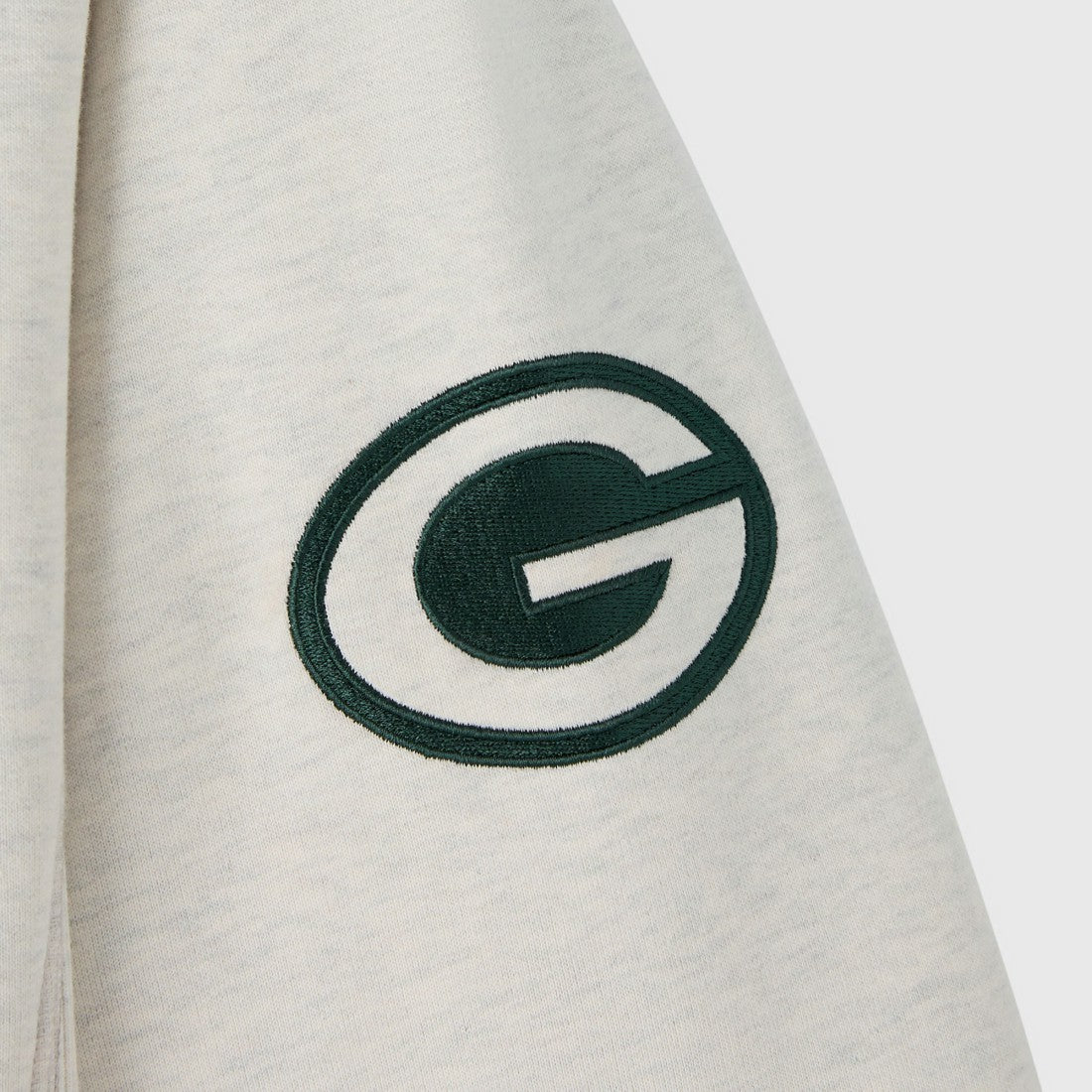 Green Bay Packers OVO x NFL Unisex Fleece Sweatshirt Heather Gray | NFL