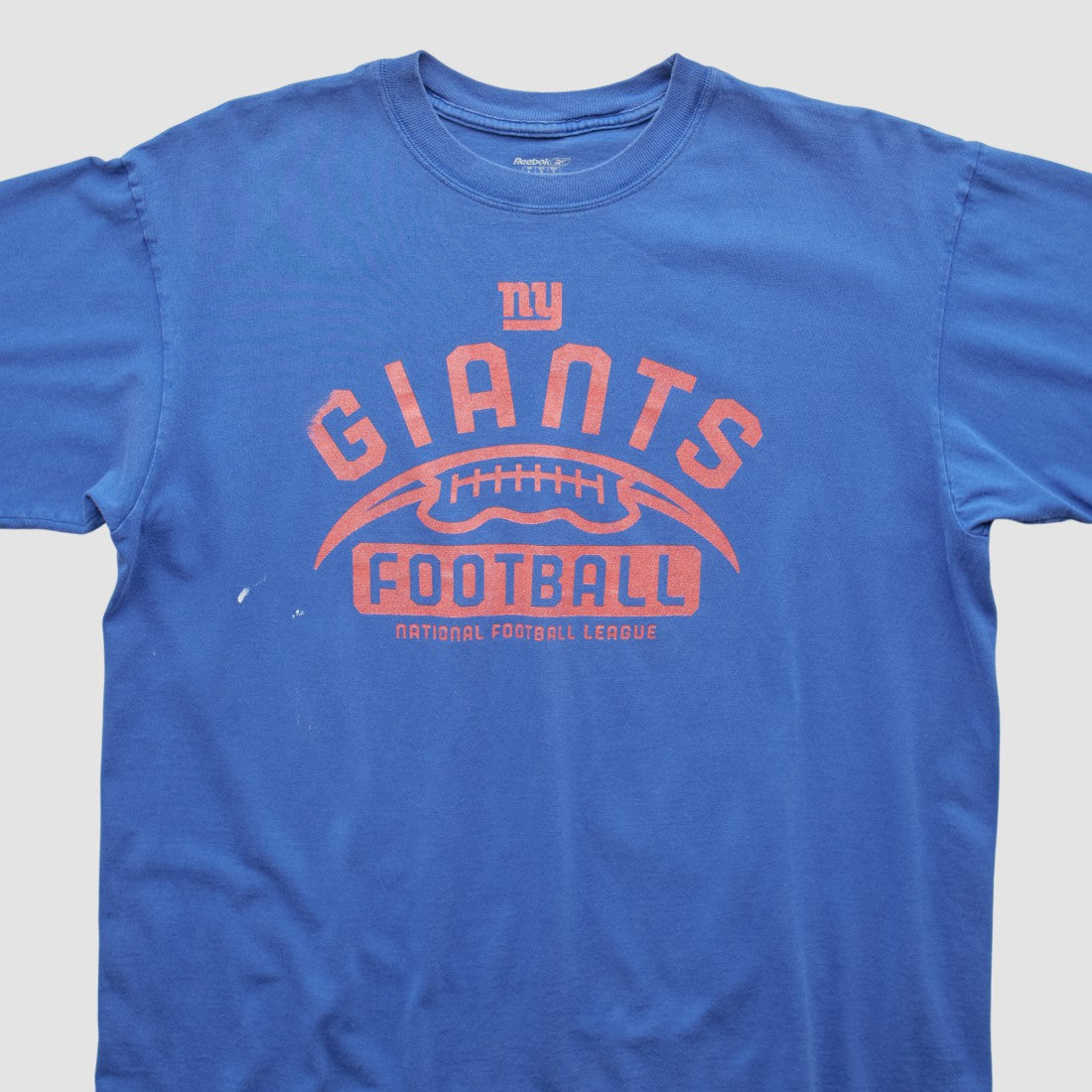 New York Giants Reebok 2000s T-shirt Blue Vintage | Fanatics