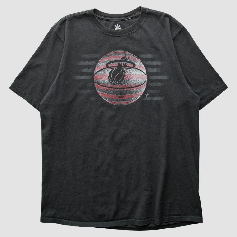 Miami Heat 2010s T-shirt Black Vintage - NBA