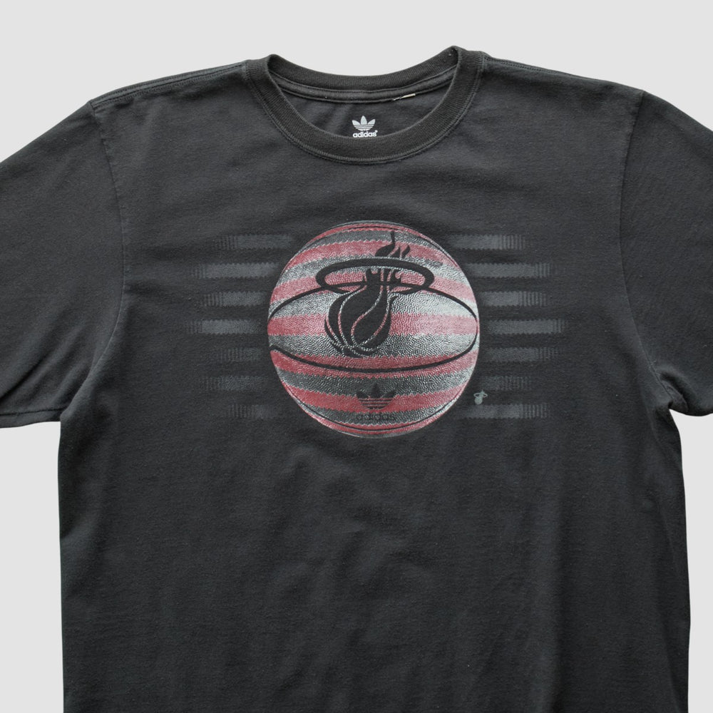 Miami Heat 2010s T-shirt Black Vintage - NBA