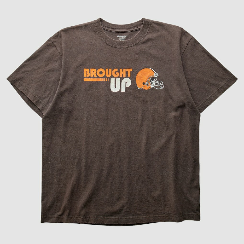 Cleveland Browns Reebok 2000s T-shirt Brown Vintage | Fanatics