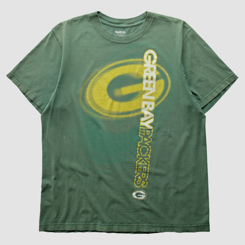 Green Bay Packers Reebok 2000s T-shirt Green Vintage | Fanatics