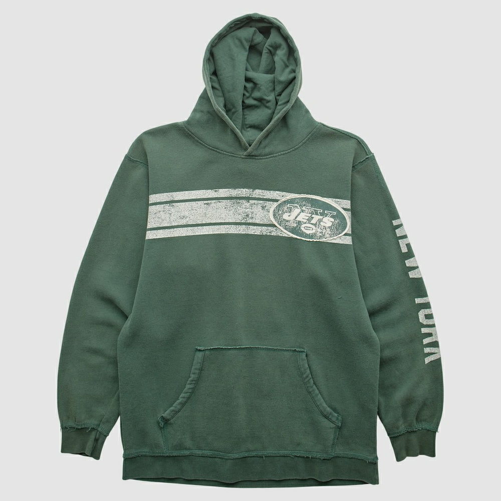 New York Jets 2000s Hooded Pullover Sweatshirt Green Vintage | Fanatics