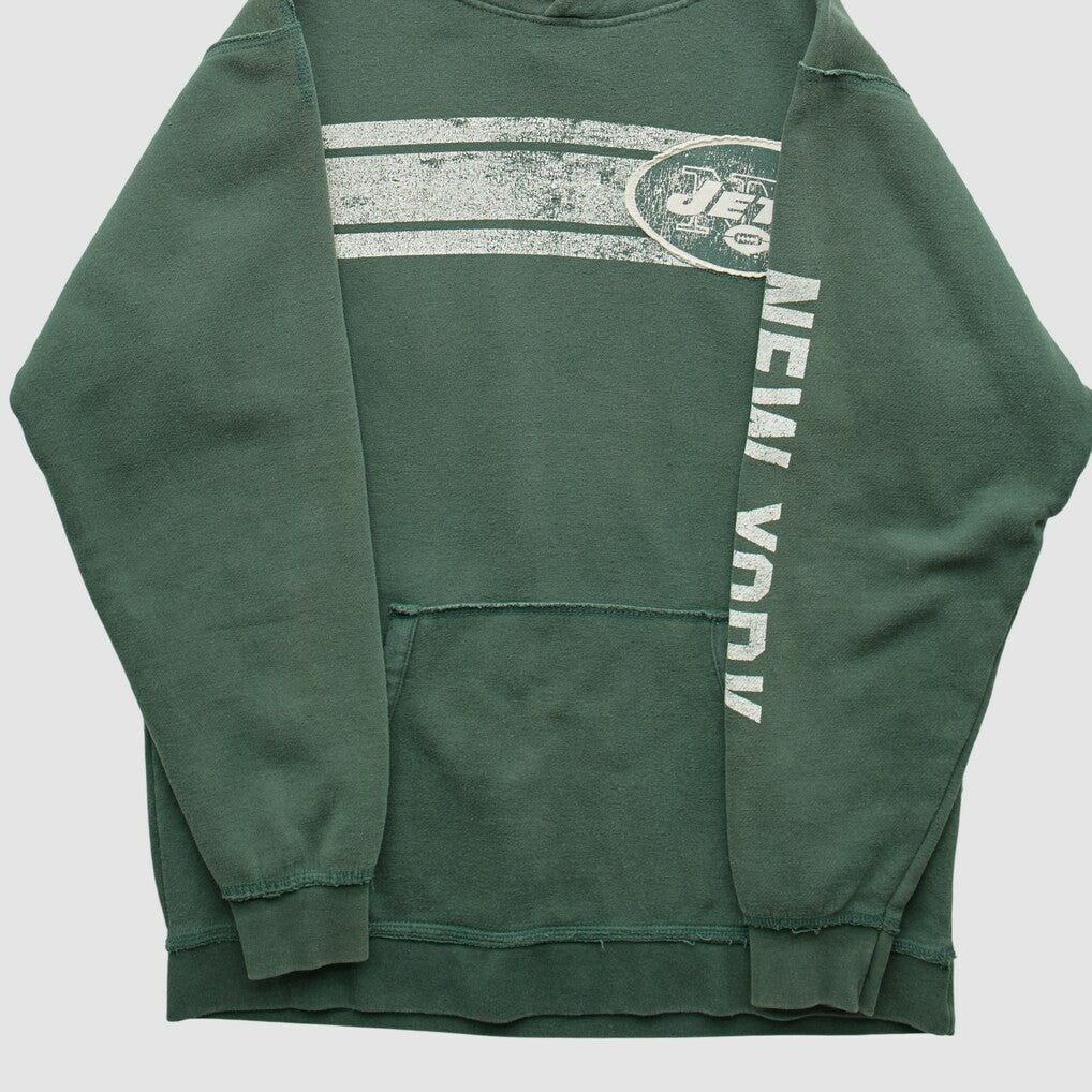 New York Jets 2000s Hooded Pullover Sweatshirt Green Vintage | Fanatics