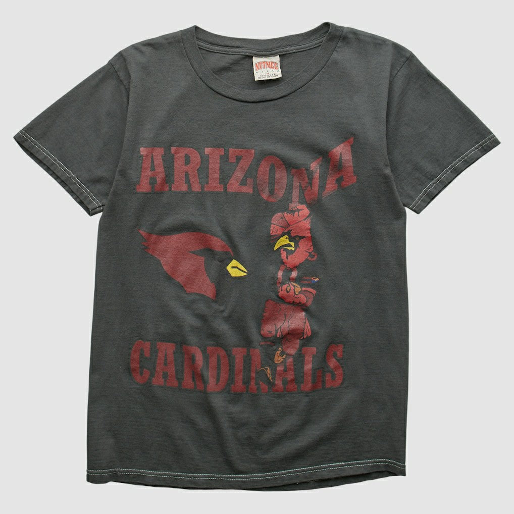 Arizona Cardinals Nutmeg Mills 90s T-shirt Charcoal Vintage | Fanatics