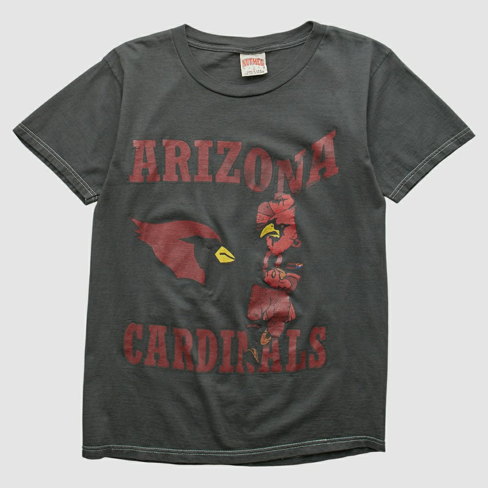 Arizona Cardinals Nutmeg Mills 90s T-shirt Charcoal Vintage | Fanatics