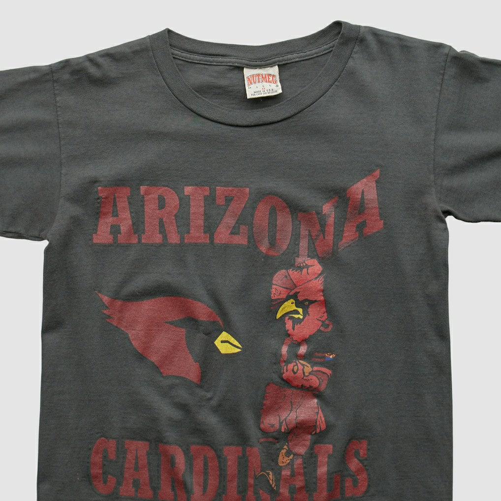 Arizona Cardinals Nutmeg Mills 90s T-shirt Charcoal Vintage | Fanatics