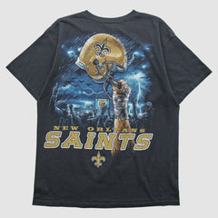 New Orleans Saints NFL 2010s T-shirt Black Vintage | Fanatics