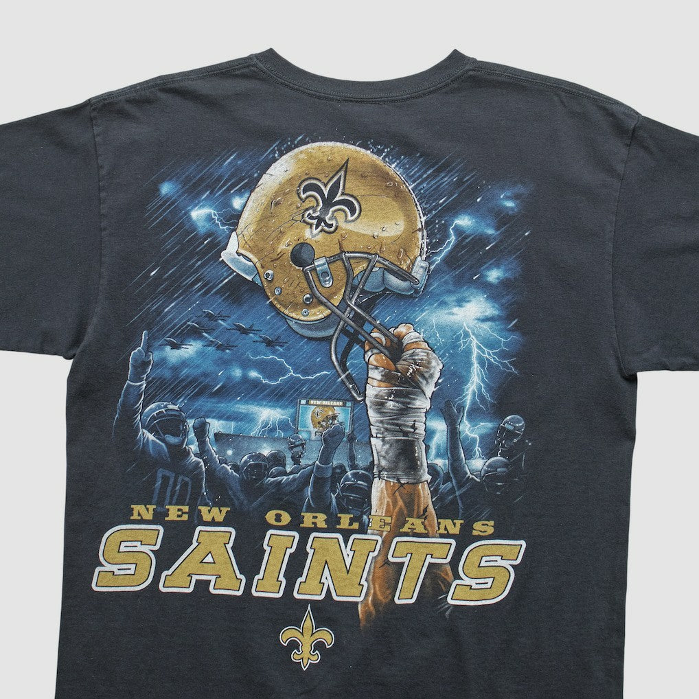 New Orleans Saints NFL 2010s T-shirt Black Vintage | Fanatics
