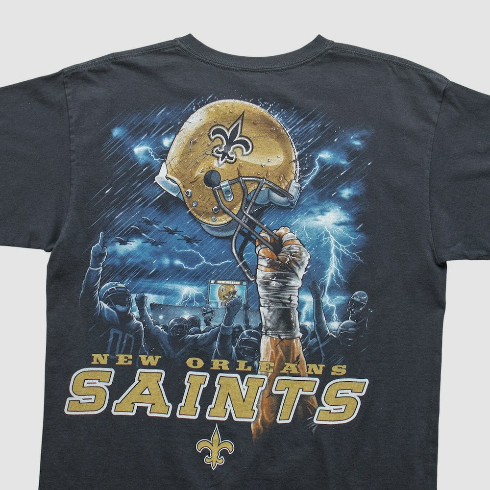New Orleans Saints NFL 2010s T-shirt Black Vintage | Fanatics