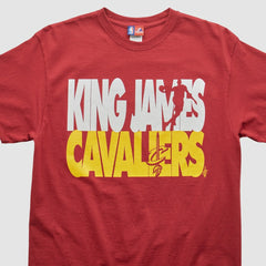 Cleveland Cavaliers Majestic 2000s T-shirt Maroon Vintage - NBA