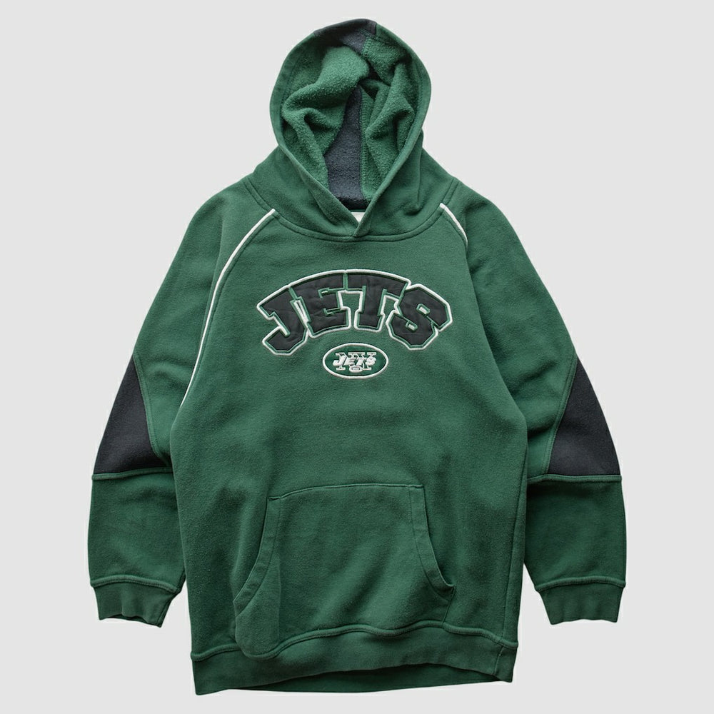 New York Jets NFL 2000s Hooded Pullover Sweatshirt Green Vintage | Fanatics