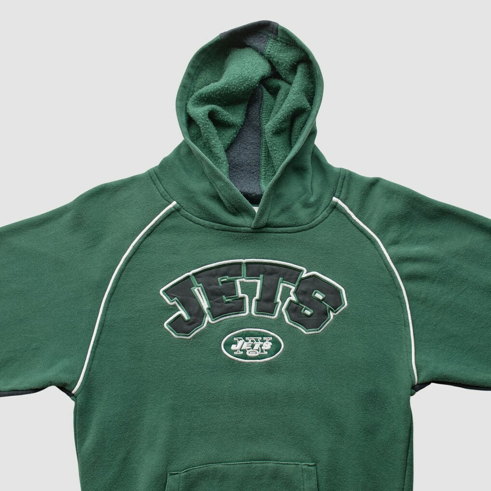 New York Jets NFL 2000s Hooded Pullover Sweatshirt Green Vintage | Fanatics