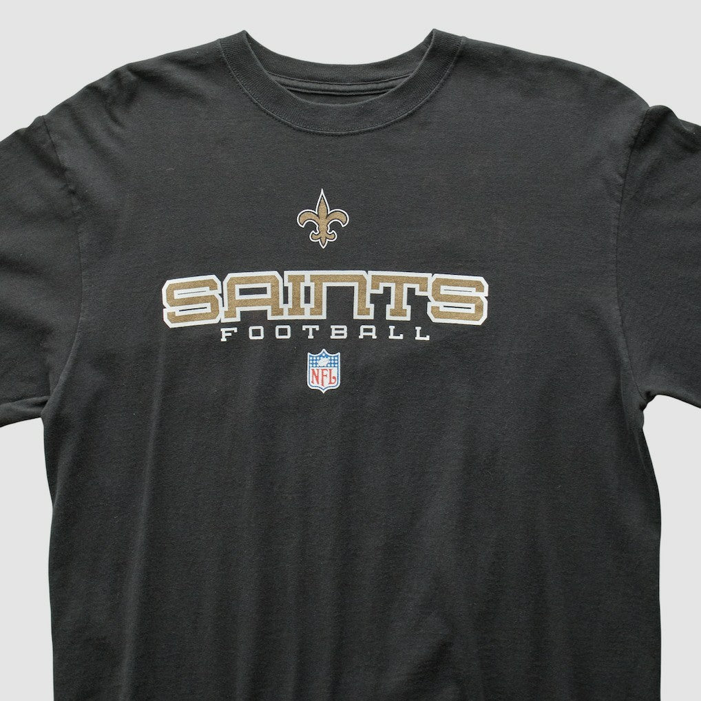 New Orleans Saints 2000s Long Sleeve T-shirt Black Vintage | Fanatics