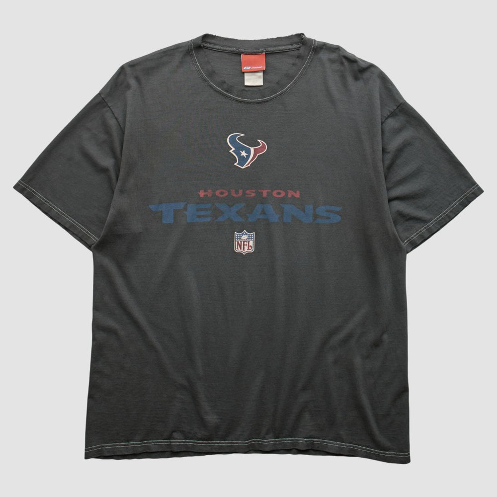 Houston Texans Reebok 2000s T-shirt Charcoal Vintage | Fanatics
