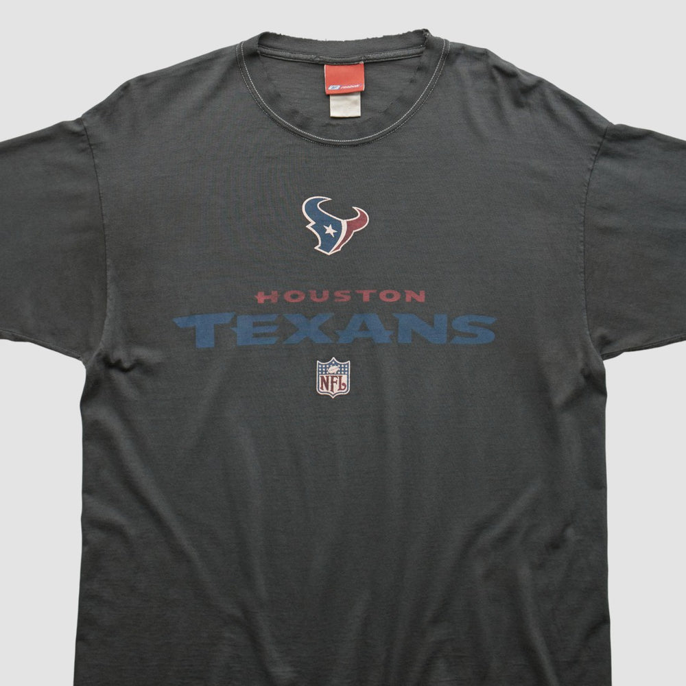 Houston Texans Reebok 2000s T-shirt Charcoal Vintage | Fanatics