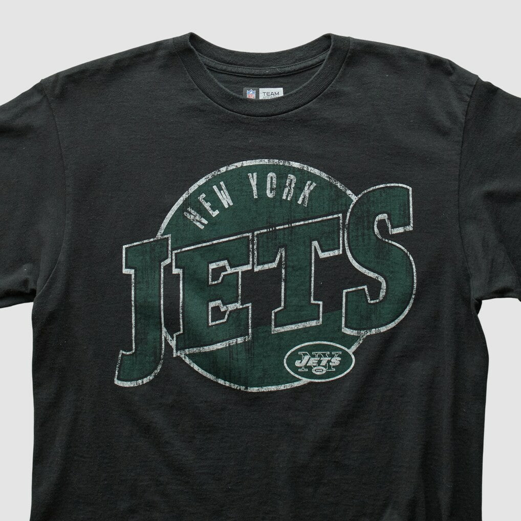 New York Jets 2010s T-shirt Black Vintage | Fanatics