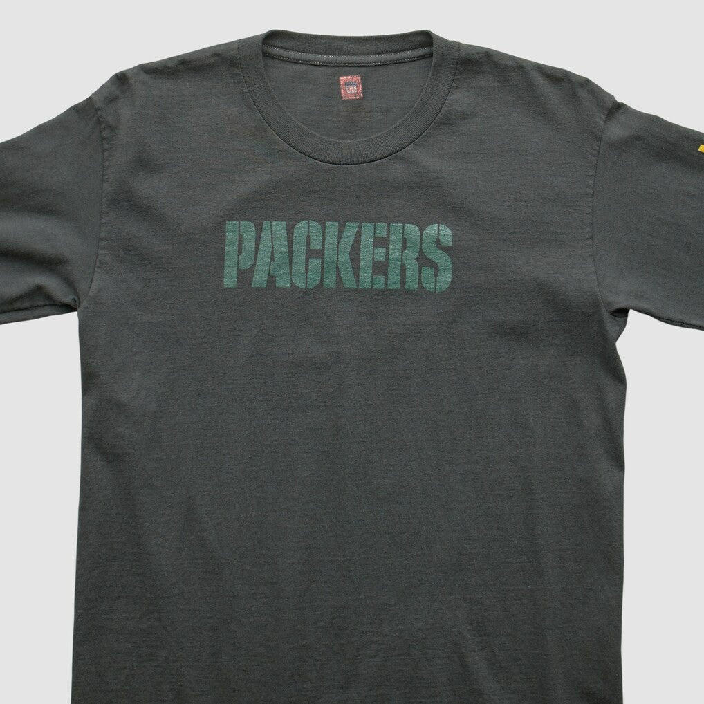 Green Bay Packers NFL 2000s Long Sleeve T-shirt Charcoal Vintage | Fanatics