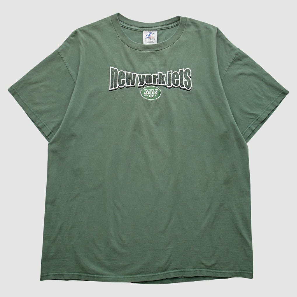 New York Jets Logo Athletic 2000s T-shirt Green Vintage | Fanatics