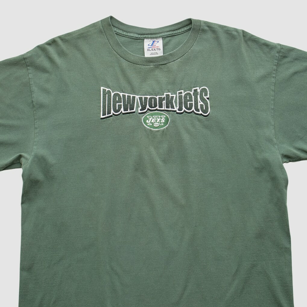 New York Jets Logo Athletic 2000s T-shirt Green Vintage | Fanatics