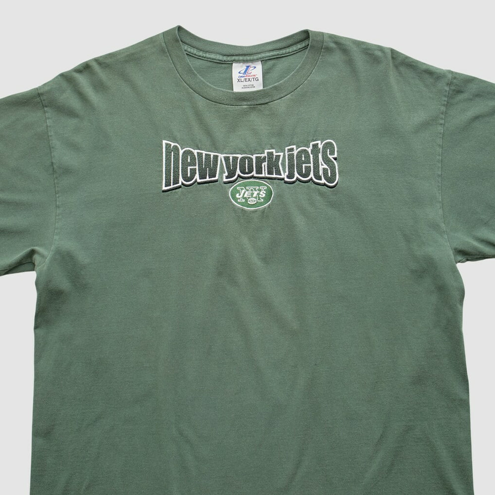 New York Jets Logo Athletic 2000s T-shirt Green Vintage | Fanatics