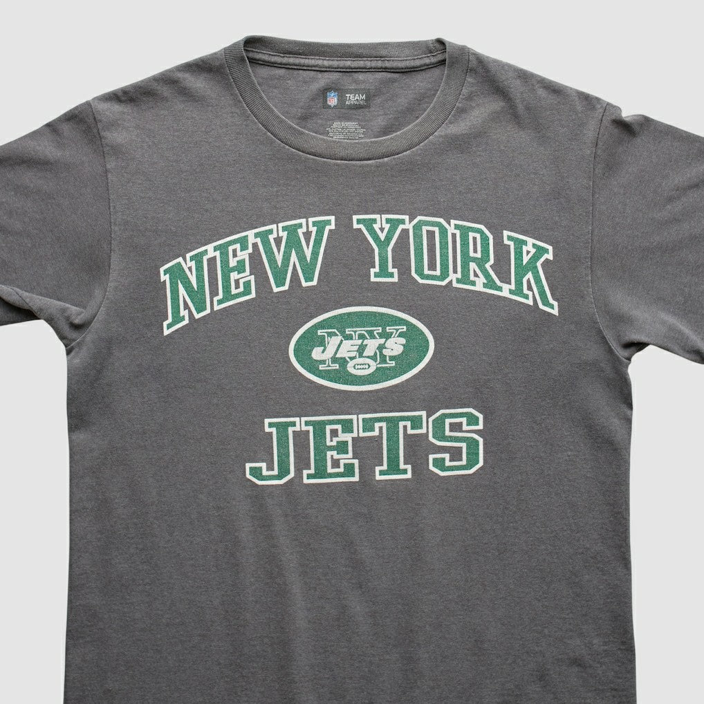 New York Jets NFL 2010s T-shirt Dark Heather Gray Vintage | Fanatics