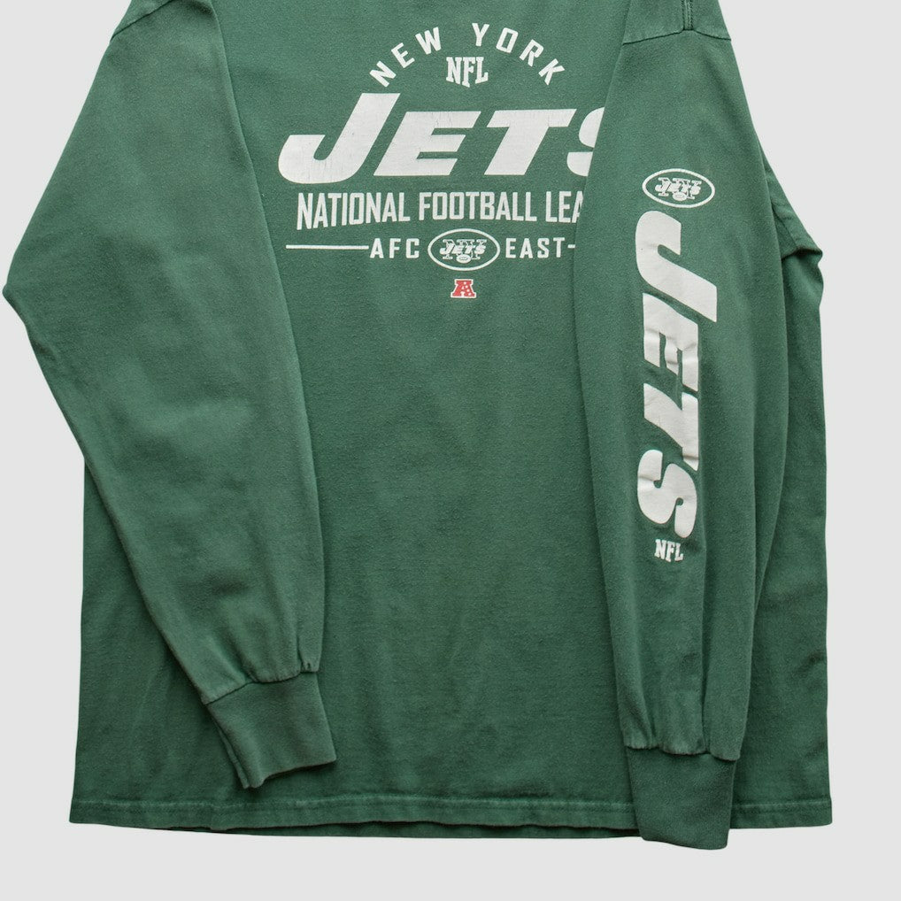 New York Jets 2010s Long Sleeve T-shirt Green Vintage | Fanatics
