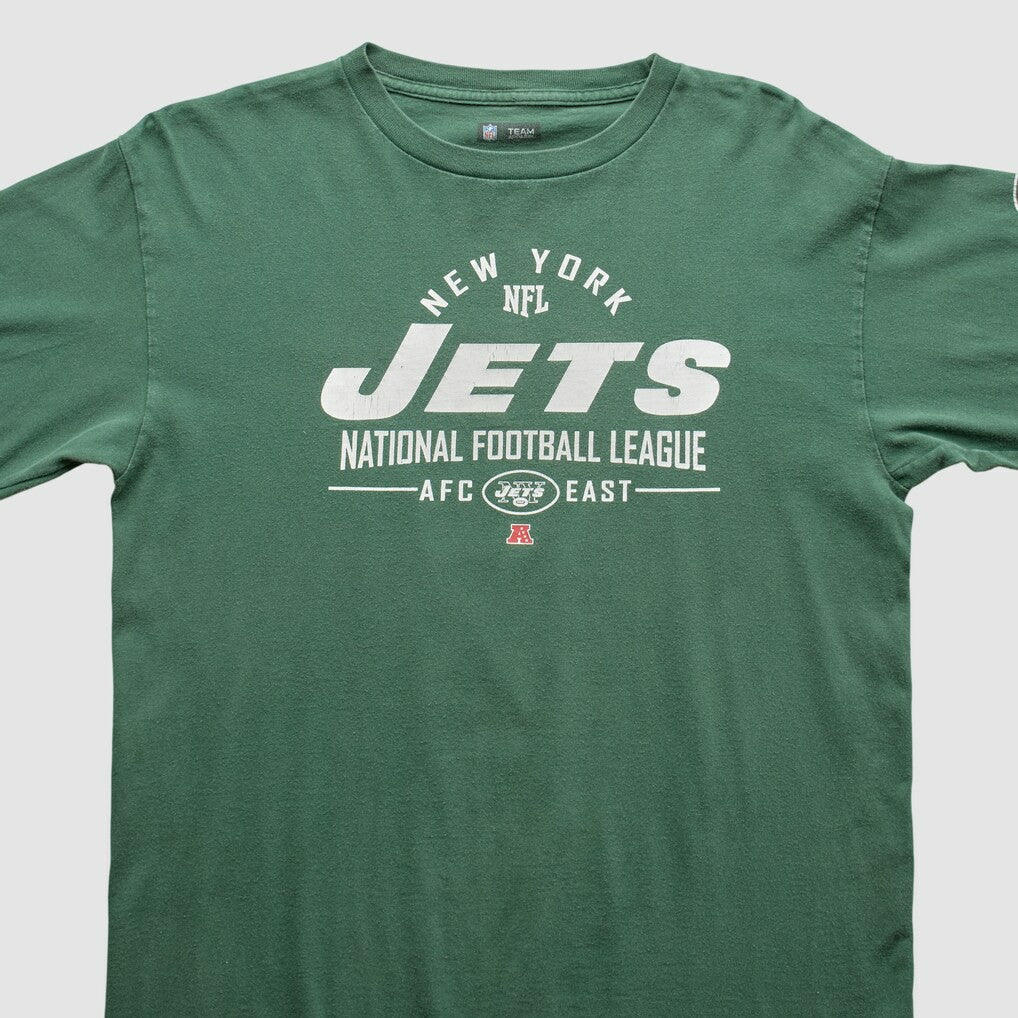 New York Jets 2010s Long Sleeve T-shirt Green Vintage | Fanatics