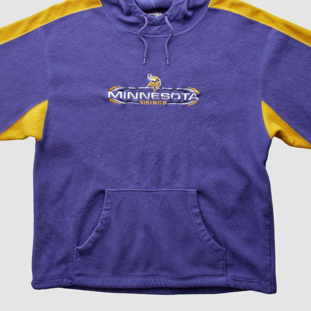 Minnesota Vikings NFL 2000s Hooded Pullover Sweatshirt Purple Vintage | Fanatics